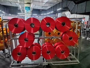 100% Polyester Filament sợi FDY từ 50D đến 600D Polyester sợi bằng DOPE nhuộm - Product Image 6