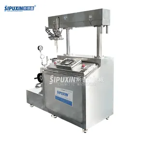 Ordinary Factory Customized Small Capacity Vacuum Homogenizer Emulsifier High Speed Shear Mixer Machine Laboratory Stirring Pot