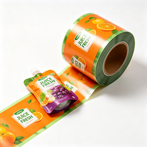 Rouleau de film de plastification thermique transparent, film d'emballage imprimé sur mesure pour les étiquettes de boîtes de boissons - Product Image 4