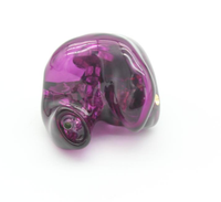 1DD 6BA CIEM Custom In-Ear Monitor Hybrid Driver Cangkang Resin Kustom