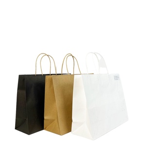 ถุงกระดาษคราฟท์ขายส่งสำหรับบรรจุภัณฑ์เสื้อผ้า พร้อมส่ง - Product Image 5
