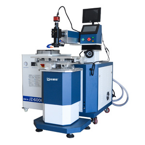 เครื่องเชื่อมเลเซอร์จุนเซีย รุ่น JZ-6000 เครื่องเชื่อมโลหะด้วยไฟเบอร์เลเซอร์แบบพัลส์ เกรดอุตสาหกรรม อุปกรณ์เชื่อมแบบจุด - Product Image 1