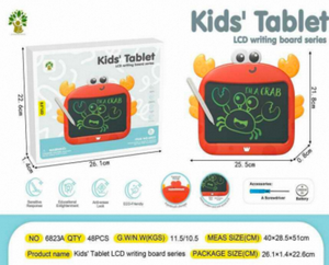 Tableta infantil NINE EPOCH con pantalla LCD de 8,5 pulgadas, bloc de dibujo educativo para niños, aprendizaje y creatividad - Product Image 3