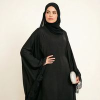 Abaya papillon personnalisée pour femmes, OEM ODM, vente en gros, vêtements modestes, vêtements islamiques