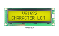 Afficheur LCD 1602 à rétroéclairage LED jaune-vert 122x44mm, 16 broches, parallèle 4/8 bits, 5V, module LCD 16x2 caractères