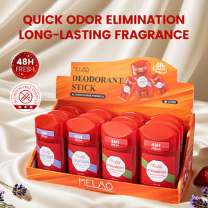 ハーブ制汗剤デオドラントスティックナチュラル48時間長持ち式ボディデオドラントアームクリームアルミなし - Product Image 2