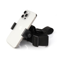 Support de téléphone portable rotatif à 360 degrés à fixation sur tête pour prise de vue en vue à la troisième personne
