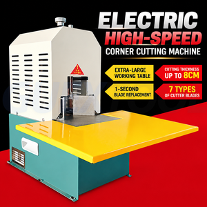 R4-R10 Electric Corner Cutting Machine <b>Chamfering</b> Machine Cutting <b>Tool</b> Rounded Corner Machine for PVC Card Tags with 7 Knives - Product Image 3