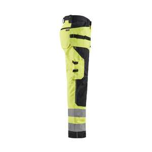 BLAKLADER - 156818113399D96 Hi-Vis craftsman <b>trousers</b> Yellow/<b>Black</b> - EAN 7330509402733 HI-VIS <b>WORKWEAR</b> - Product Image 5