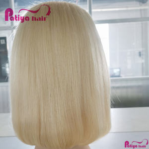 วิกผมบ๊อบสั้นแบบตรงสีบ<span class=keywords><strong>ล</strong></span>อนด์ 613 พร้อมผมป<span class=keywords><strong>ล</strong></span>อมแบบ Pre Pluck Hairline  ขนาด 13*4  ความหนาแน่น 150%  สีบลอนด์น้ำผึ้ง 613  วิกผมลูกไม้  ทำจากผมแท้ - Product Image 3