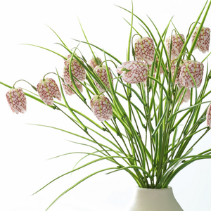 Fleur décorative assortie de style coréen-américain, blanche et verte, imitation Grange <span class=keywords><strong>Barnum</strong></span>, à 3 branches et de forme spéciale - Product Image 2