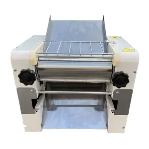 Sheeter tepung listrik komersial, mesin Press pembuat Mi Pasta dapur