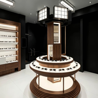 Vitrines d'exposition LED sur mesure pour lunettes de mode ; Vitrines de haute qualité, durables