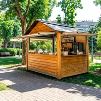 Kiosque de marché de Noël européen pliable à montage rapide et imperméable
