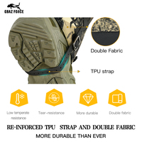 Guêtres de protection GAF personnalisées en tricot silencieux, imperméables, camouflage, pour la chasse, la randonnée et les activités de plein air