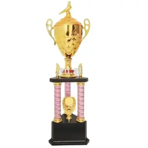 Basketball football soccer Pillar column sport award trophy cup