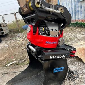 Rotateur hydraulique de paume résistant à l'usure avec couplage rapide pour excavatrice de 5 à 8 tonnes - Product Image 5