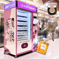 Centre commercial Boutiques de détail sans pilote Distributeur automatique de parfums intelligent avec lecteur de cartes