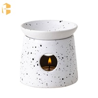 Diffuseur d'arômes de luxe pour la décoration intérieure en gros Brûleur d'huile essentielle Brûleur de cire en céramique Porte-encens