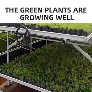 Large 4X8FT Hydroponics Grow Table Rolling Bench with Strong <strong>Farming</strong> <strong>Stand</strong> and Hydroponic System - Product Image 6