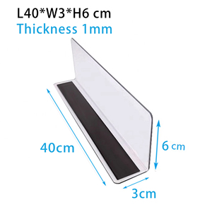 Factory Hot Sale Clear Acrylic <b>Shelf</b> <b>Dividers</b> Wire Retail Clear Pharmacy Plastic Acrylic <b>Shelf</b> Diviseur Warehouse <b>Shelf</b> <b>Dividers</b> - Product Image 4