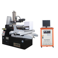 Machine de découpe à fil CNC haute vitesse fabriquée en Chine avec contrôle PLC, composants moteur et engrenages, précision 0,02 mm
