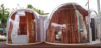 Direct usine ciel étoilé cabine maison hôtel transparent igloo pc dôme maison luxe extérieur lodge location bulle tente pour la fête