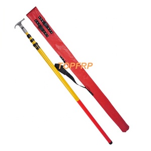 3 Section Fiberglass Construction 100kV Telescopic Hot Stick - Product Image 2