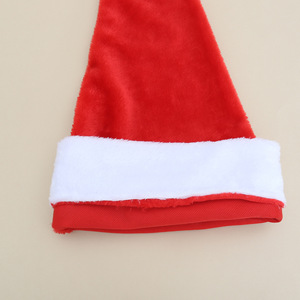 Nouvel An Festive Holiday Extra Long Chapeaux De Noël Fête De Noël Faveur Velours Noël Père Noël Chapeaux - Product Image 4