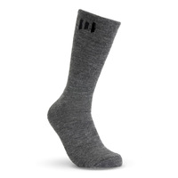 Chaussettes de sport de ski à tube haut en alpaga avec logo personnalisé, chaudes, épaissies, antibactériennes, antidérapantes pour l'hiver, résistantes au froid.