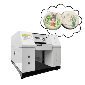 家庭用中小企業向けの食品を印刷する最小のフラットベッド3Dプリンター