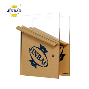แผ่นอะคริลิคใส Jinbao High Impact ผลิตจากวัสดุ PMMA บริสุทธิ์ 100% ขนาด 1220*2440 มม. ความหนา 0.8-6 มม. แผ่นใสแบบกำหนดเอง เป็นมิตรกับสิ่งแวดล้อม - Product Image 1