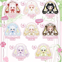 Dapangliang PixieZoey Weaving Flowers & Tea Party 600% Peluche Moelleuse Tendance Boîte Mystère Ornement 5-7 Ans