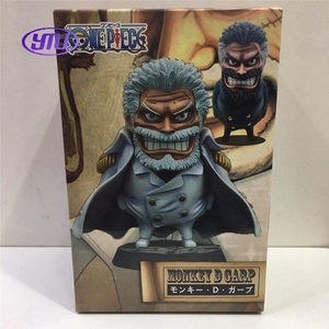 <span class=keywords><strong>One</strong></span> Pieced Monkey D Garp Hero Navy Admiral Black White Suit Figura de acción en caja coleccionable - Product Image 3