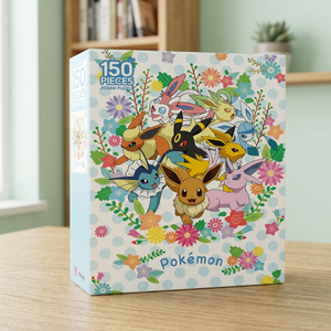 ตัวต่อจิ๊กซอว์กระดาษ 150 ชิ้น ลายอีวุยและเพื่อนๆ ตัวการ์ตูนเกาหลี ของเล่นเสริมพัฒนาการสำหรับเด็ก ผลิตในเกาหลี จำหน่ายส่ง - Product Image 2