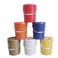 Tambour en plastique PP de qualité industrielle américaine de haute qualité 20L directement fourni par les fabricants chinois seau de stockage d'huile