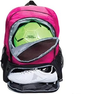 Soccer Backpack & Bags for Basketball Volleyball & Football Includes Separate Cleat and Ball Compartment Soccer Bag