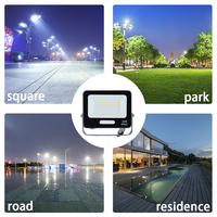 KCD Extérieur Prix de gros 20w 30w 50w 100w 150w 200w 300w Projecteur IP67 Boîtier en aluminium AC220-240v éclairage LED