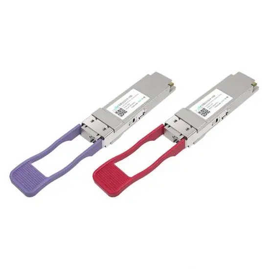 Qsfp28 100G 80Km Sr4 Bidi Smf 10Km 1310nm Lr4 Sfp Optische Zendontvangermodule Compatibel Cisco Huawei Qsfp 28 100M 100G 40 Km