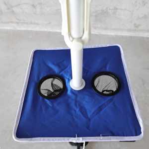 Sombrilla de Playa Moderna de Acero de 2 m, Impermeable y Anti-UV, con Portavasos para Uso en Hoteles y Muebles de Exterior, DC-BU-022, Longitud 2 m - Product Image 3