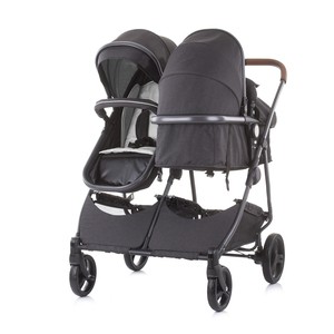 Doppia Passeggino Doppio Passeggino Del Bambino Passeggino con Seduta Reversibile Convertibile a Navicella - Product Image 5