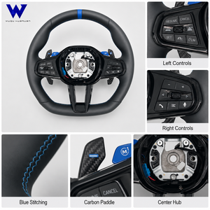 <span class=keywords><strong>Venta</strong></span> Directa de Fábrica: Volante Adaptativo Universal para <span class=keywords><strong>Toyota</strong></span> <span class=keywords><strong>Supra</strong></span> GR A90 A91 MK6 MK5 <span class=keywords><strong>MK4</strong></span> 2019-2025 y BMW F20 F30 E90 G20 G30 - Product Image 6