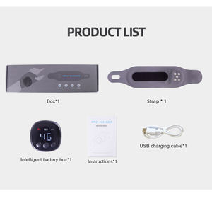 Masseur de poignet sans fil, masseur de poignet électrique chauffant sans fil, EMS, attelle de poignet, masseur de main - Product Image 1