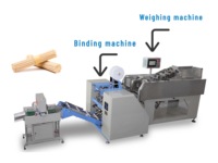 Machine d'emballage de nouilles semi-automatique, machine d'emballage de paquets de spaghetti de pesage automatique