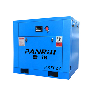 Compresor de Aire de Tornillo Lubricado Estacionario Silencioso Panrui de 7.5kw 10hp, 380V/50Hz, 1.1m3/min, 8/10bar - Product Image 1