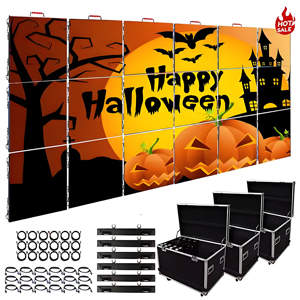 Schermo LED per Esterni P3.91 di Alta Qualità a Basso Costo, Display Pubblicitario Impermeabile per Noleggio, per Eventi su Grandi Palchi, Parete Video Curva - Product Image 1