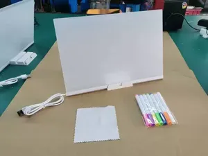Lumiboards 儿童 LED 绘画板，30 X 20 厘米发光透明亚克力绘画书写板，生日、圣诞节的理想礼物 - Product Image 5