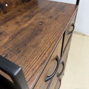 Cross-border best-selling <b>chest</b> of drawers <b>storage</b> cabinet, simple and modern barn door <b>storage</b> cabinet, bedroom, living room, - Product Image 2