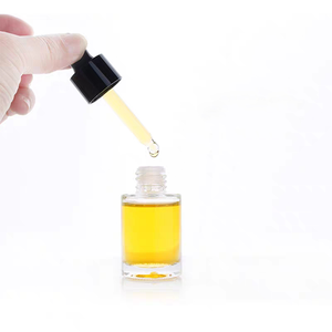 Botella de suero de vidrio transparente de 30ml 1oz 50ml 60ml 100ml con cuentagotas transparente para serigrafía y embalaje - Product Image 4