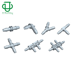 Conector de Plástico Tipo Cruz de Cuatro y Seis Vías JU PlasFitting, Accesorio Flexible para Mangueras de 1.6-10mm, Apto para Agua, Aire y Agua Salada - Product Image 5